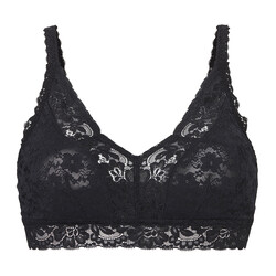 Bralette S-XL zwart