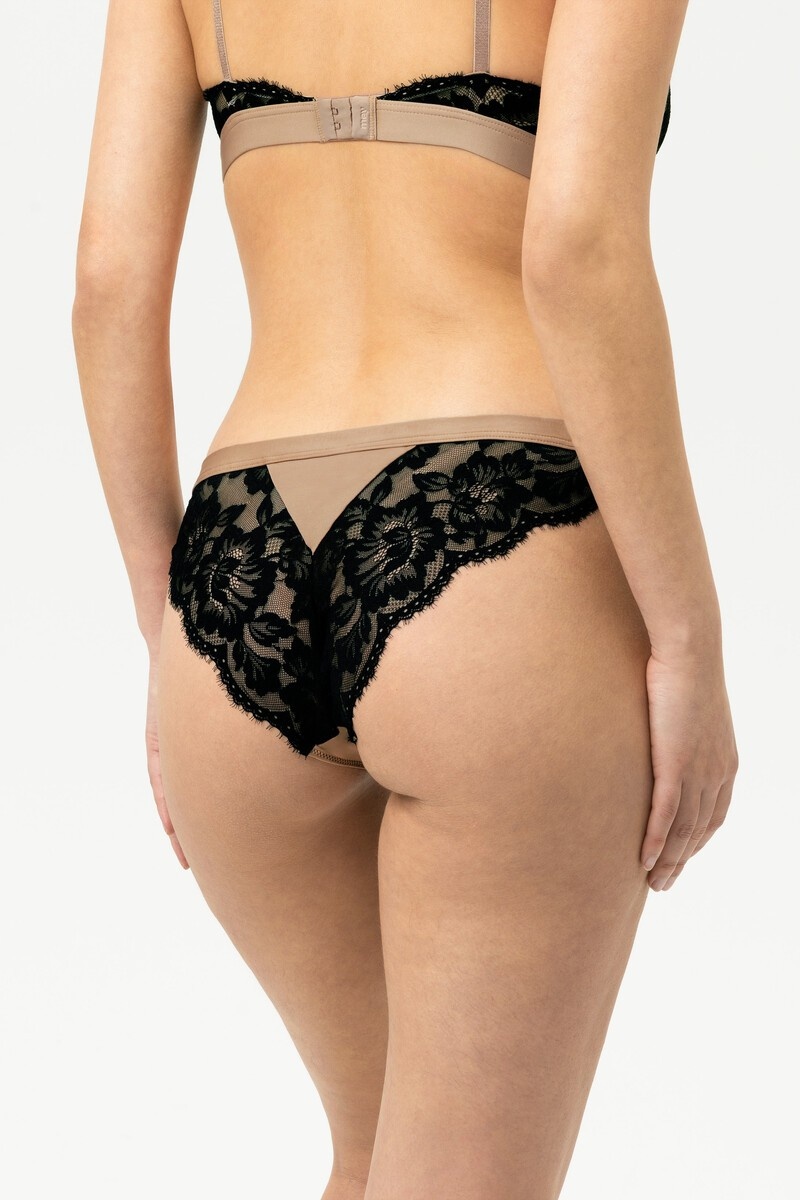 MEY Mey Mysterious tanga S-L golden hazel