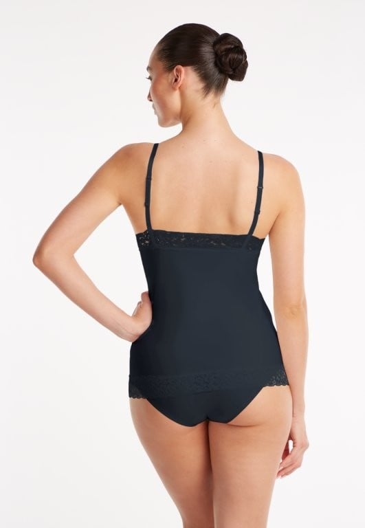 Ten Cate Ten Cate Secrets spaghetti top lace S-XL dark navy