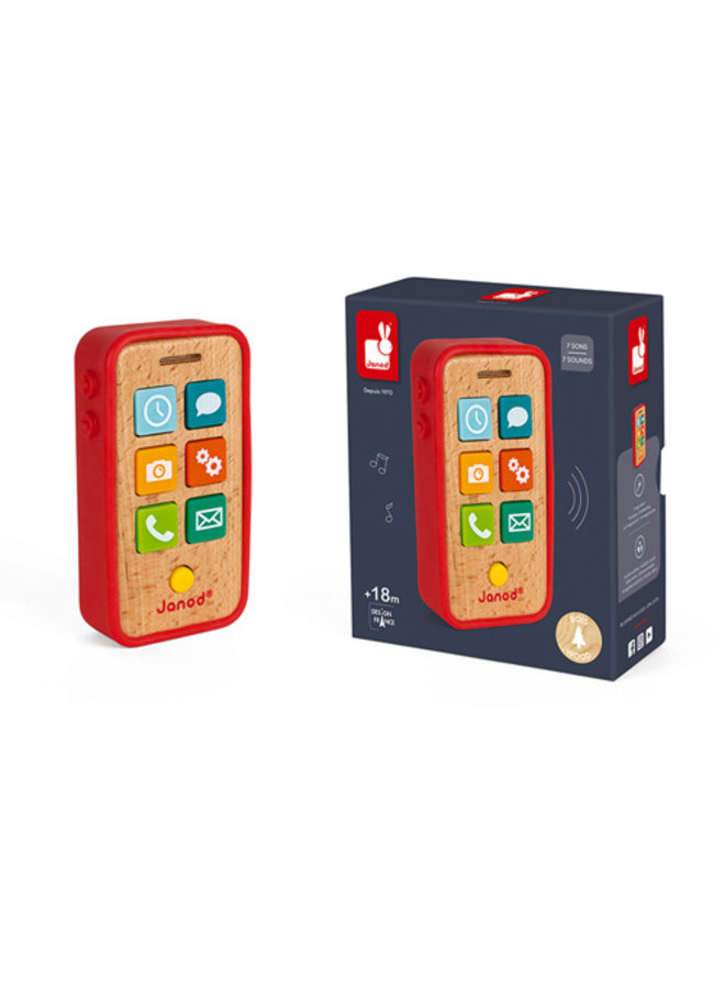 Janod | telefoon met geluid