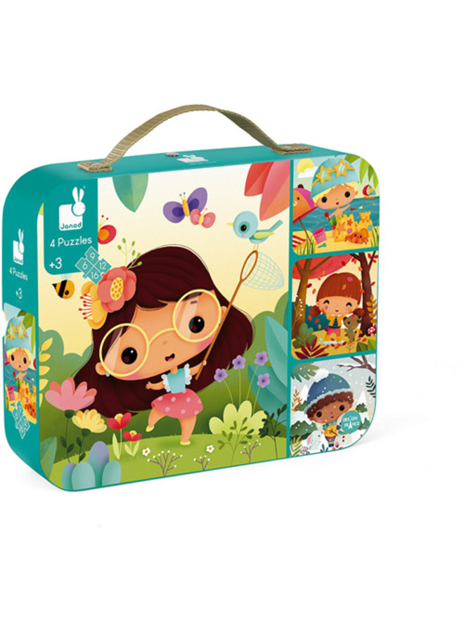 Janod | puzzel | 4 puzzels seizoenen