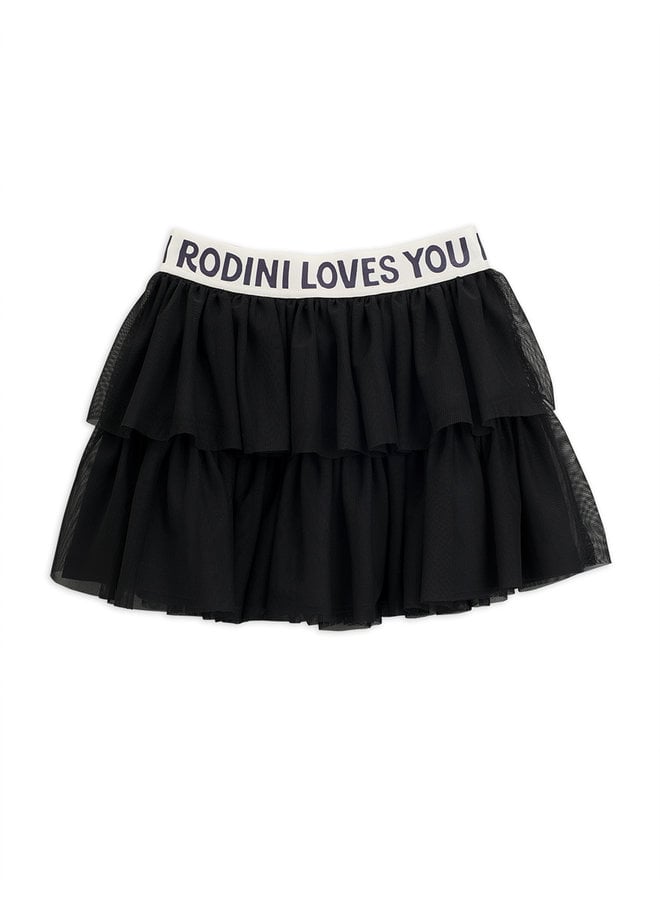 Mini Rodini | tulle skirt | black