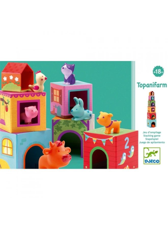 Djeco | stapelblokken | topanifarm