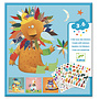 Djeco | creatief met stickers | dieren