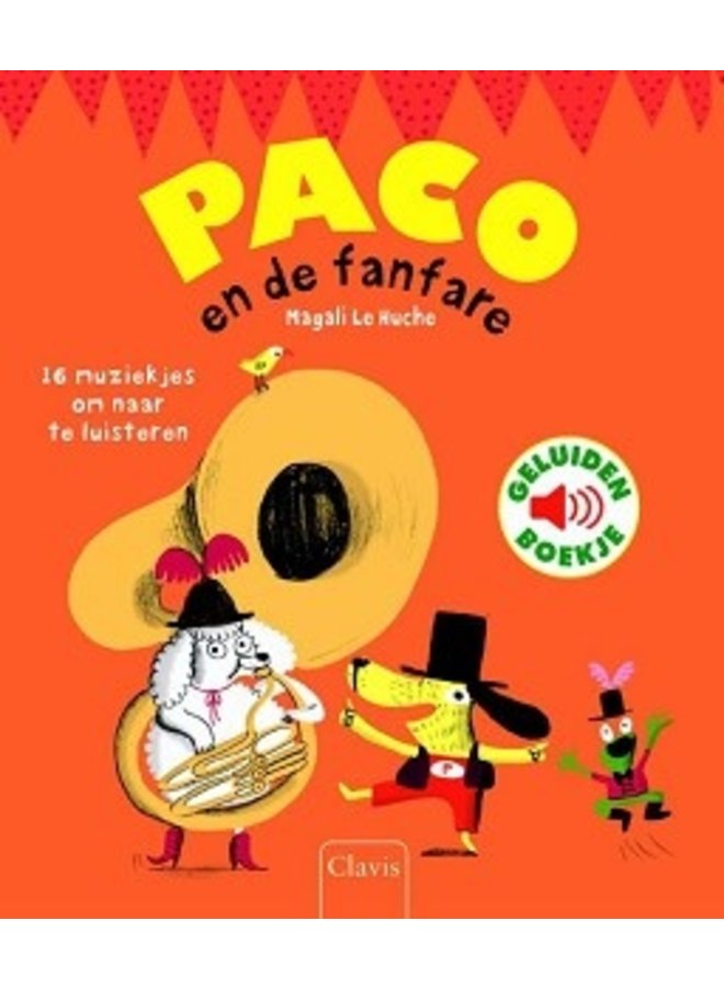 Boeken | paco en de fanfare | geluidenboek | 3+