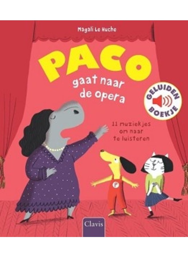 Boeken | paco gaat naar de opera | geluidenboek | 3+