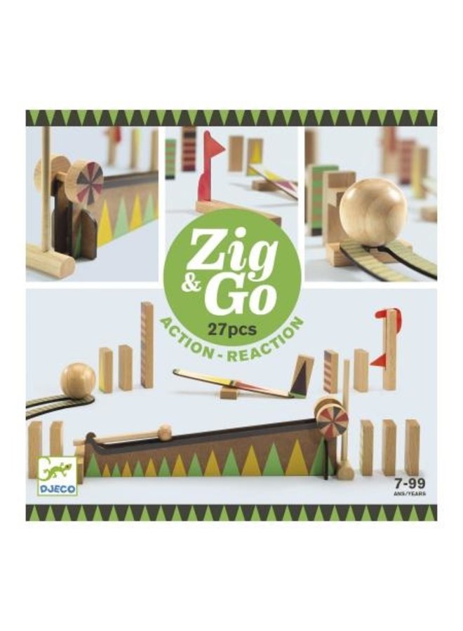 Djeco | zig and go | 27 pieces