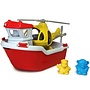 Green toys | rescue boat with helicopter