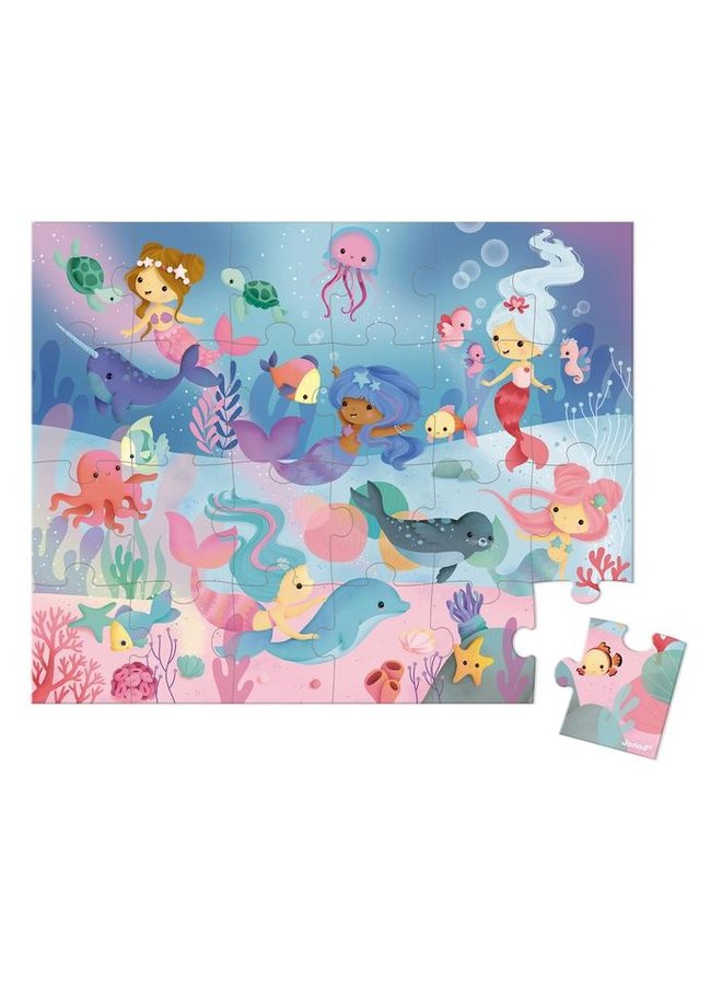 Janod | puzzel | zeemeerminnen