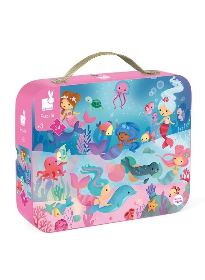 Janod | puzzel | zeemeerminnen