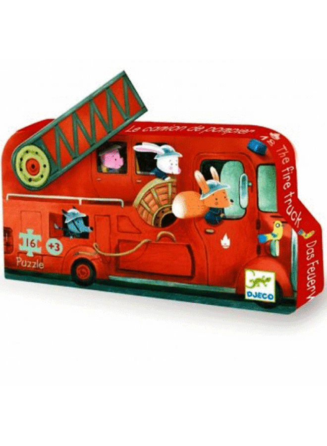 Djeco | puzzel | brandweerwagen