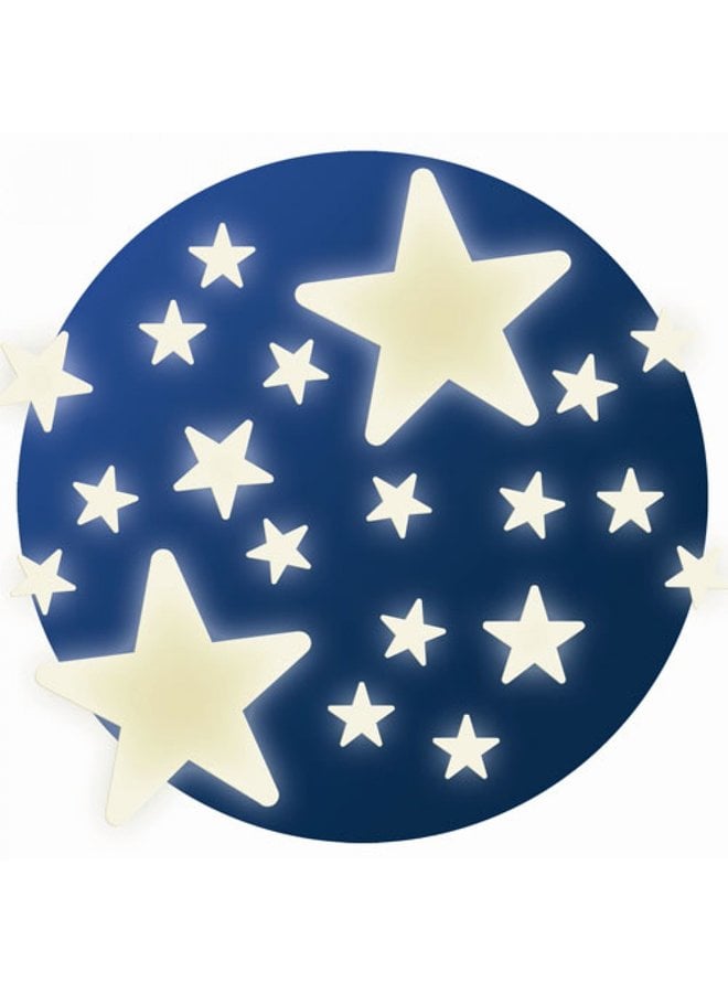 Djeco | glow in the dark stickers | stars