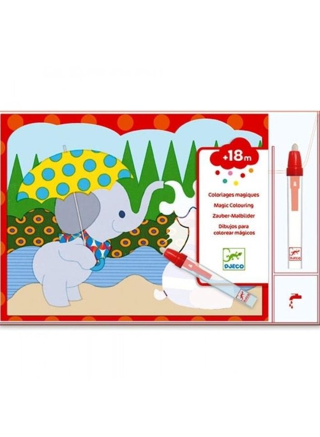 Djeco | magisch kleuren | hidden outside