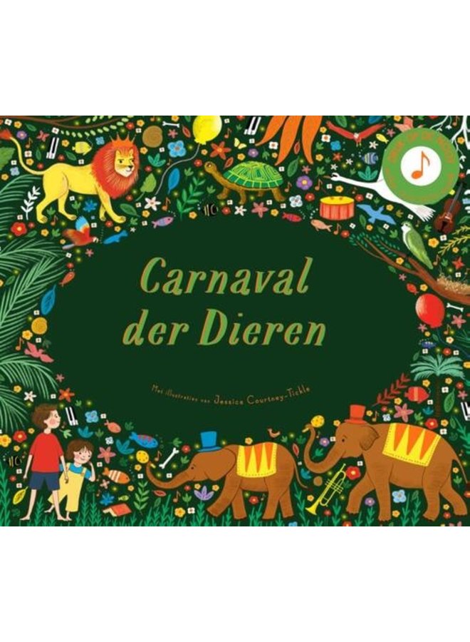 Boeken | carnaval der dieren | muziekboek | 4+