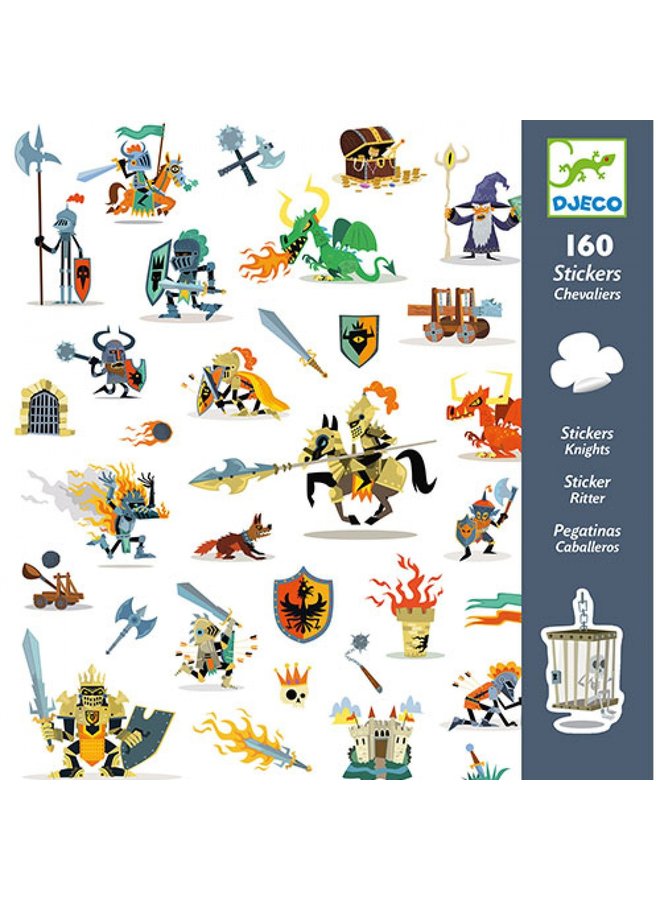 Djeco | stickers | ridders