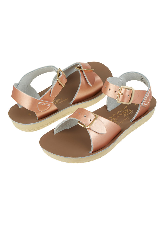 Salt Water Sandals | surfer | rose gold