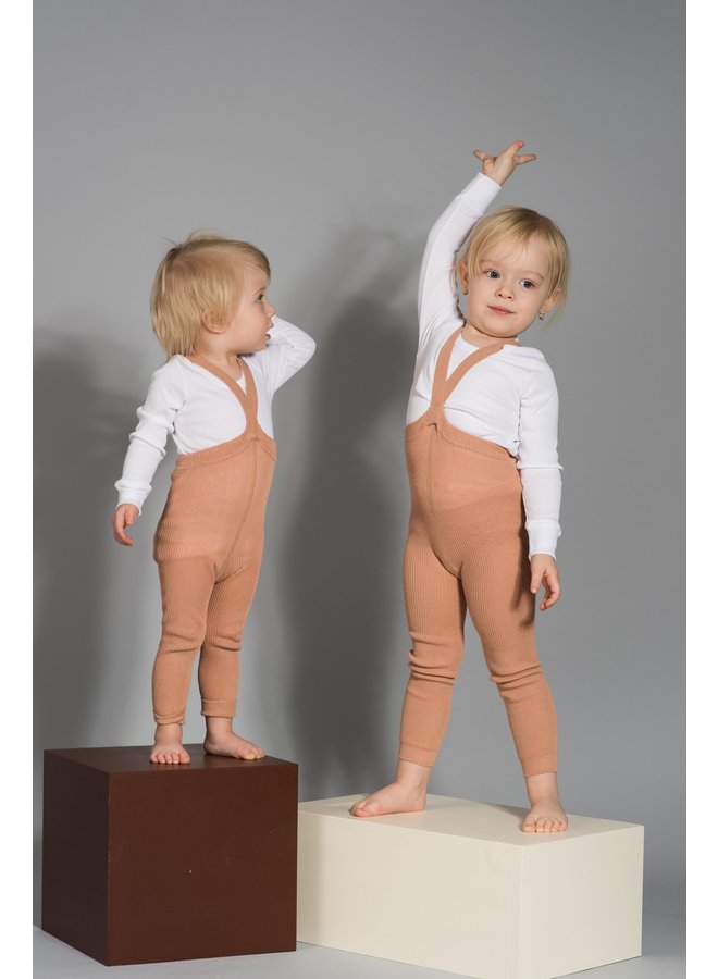 Silly Silas | footless cottons tights | light brown