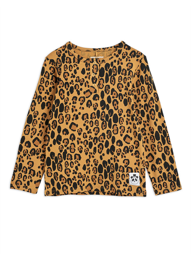 Mini rodini | basic leopard grandpa | beige