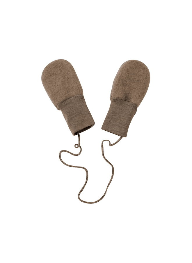 Engel | baby-mittens | walnut melange