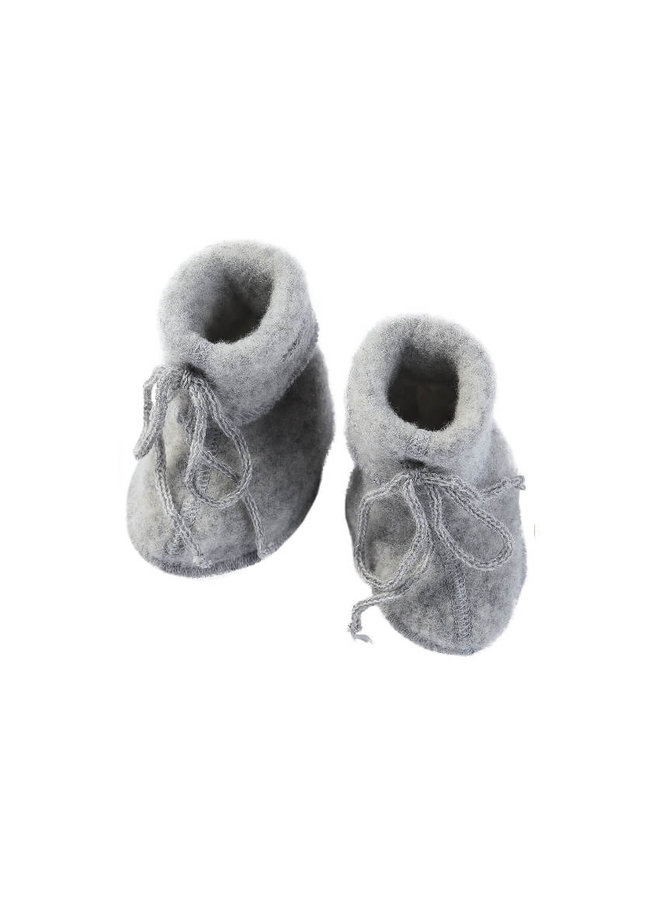 Engel | baby-bootees | light grey melange