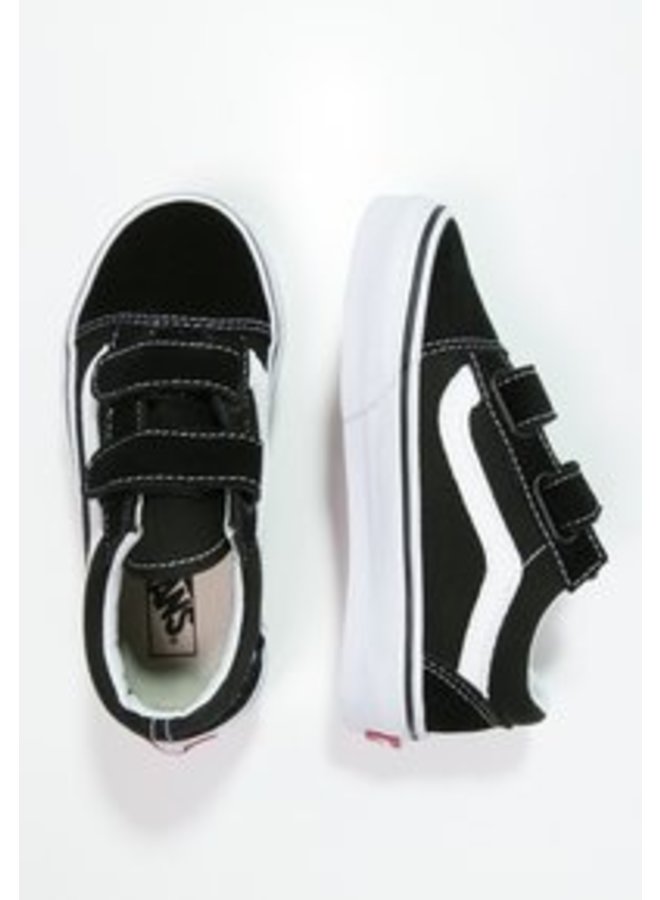 Vans | unisex youth old skool v | black/true white