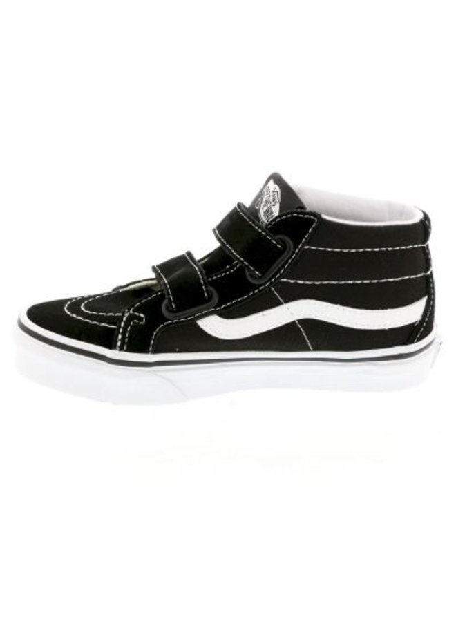 Vans | unisex youth sk8- mid relssue v | black/true white