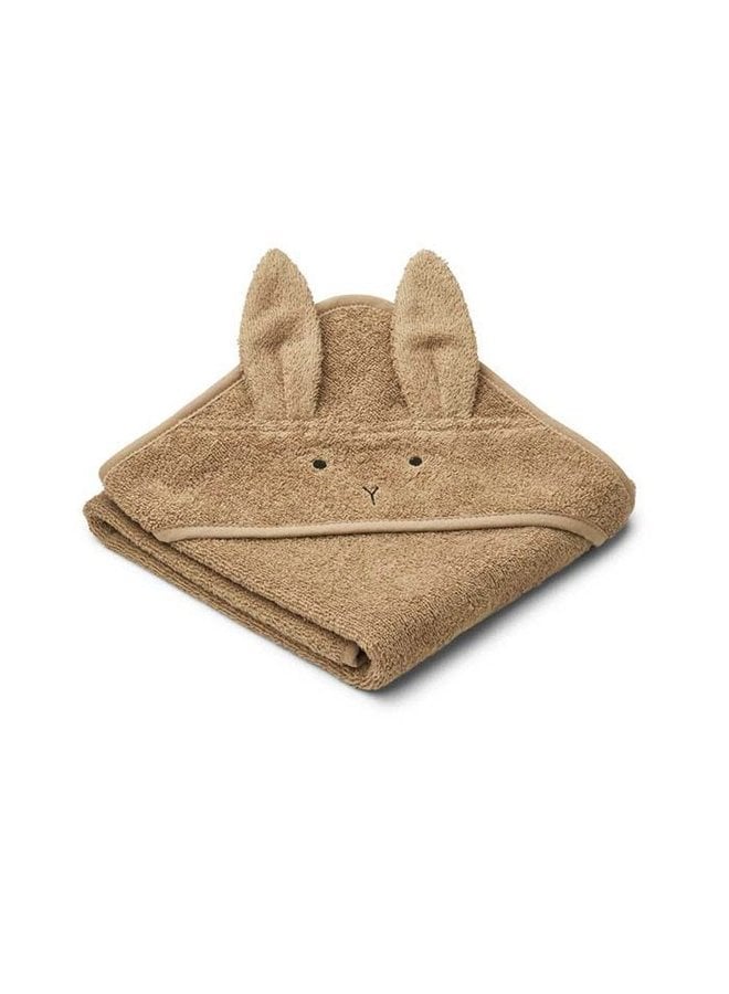 Liewood | albert hooded towel | rabbit oat