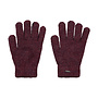 Barts | shae gloves | burgundy