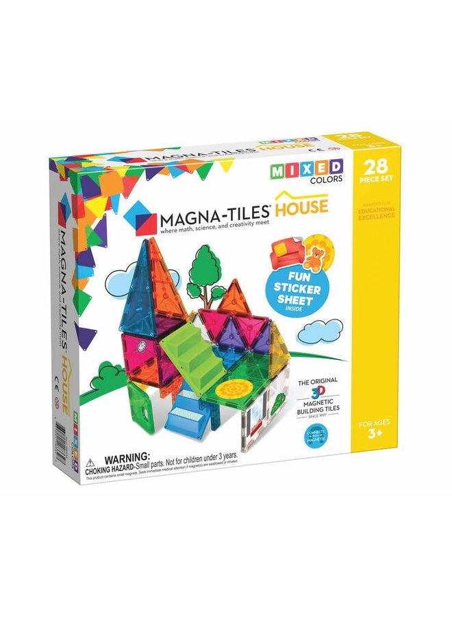 Magna-Tiles | house set | 28 stuks