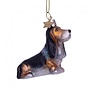Vondels | ornament glass | basset dog H7,5cm