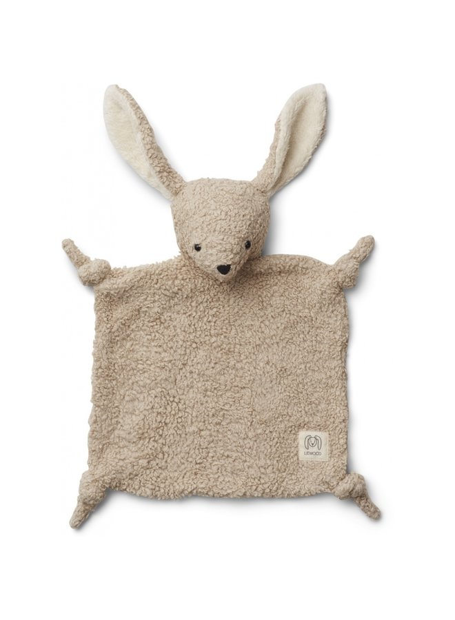 Liewood | lotte cuddle cloth | rabbit pale grey