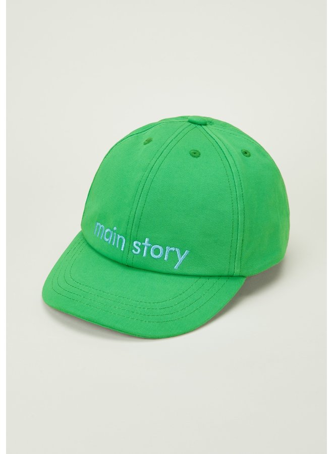 Main Story | cap | bright green