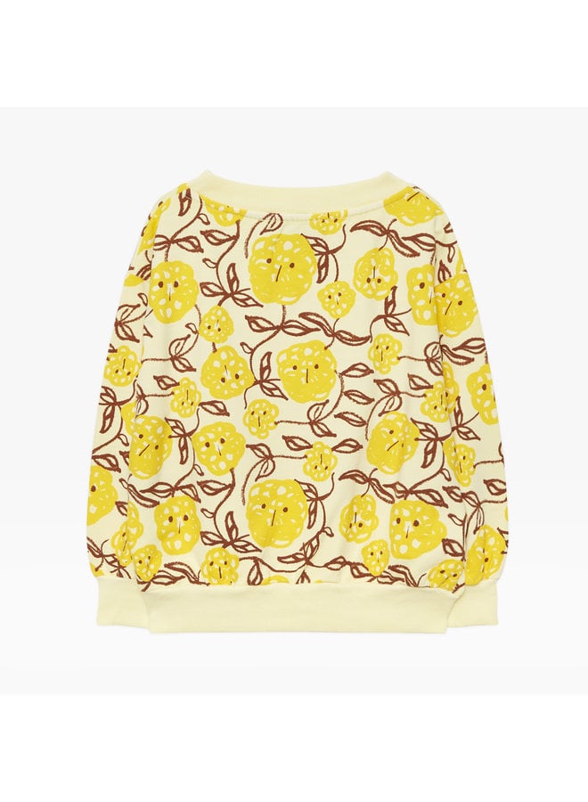 Weekend house kids | mimosa sweatshirt |soft yellow