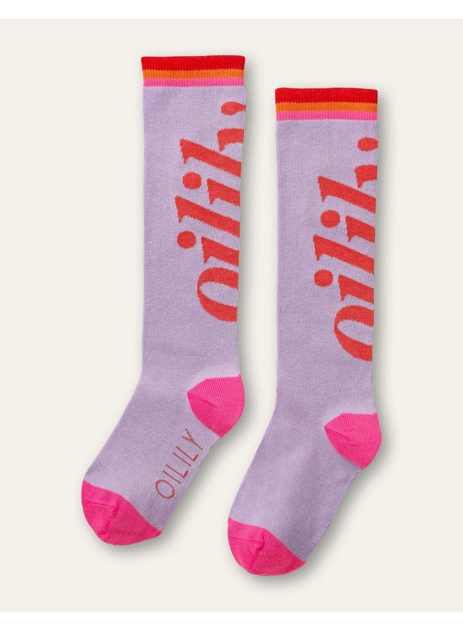 Oilily | mogo knee socks | lilac