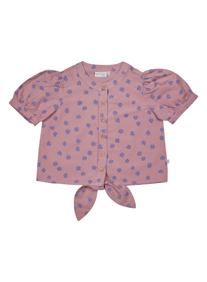 Blossom Kids | knotted blouse | happy flower