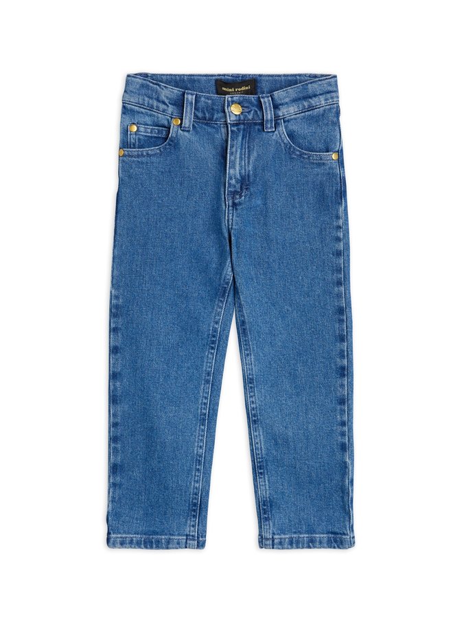 Mini Rodini | straight denim jeans | blue