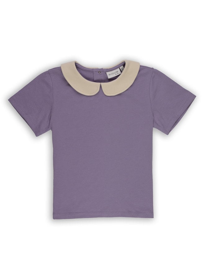 Blossom Kids | peterpan shirt | violet