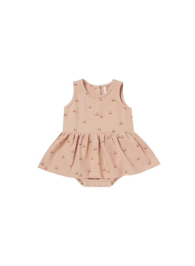 Quincy Mae | skirted tank onepiece | cherries