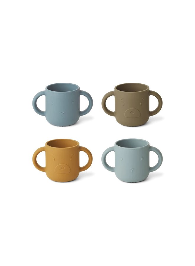 Liewood | gene cup | 4 pack | blue multi mix