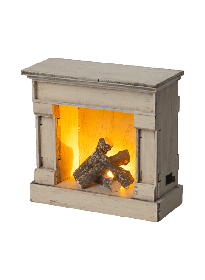 Maileg | fireplace | off white