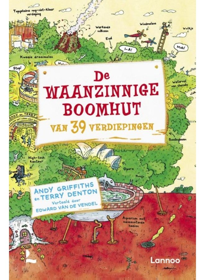 Boeken | de waanzinnige boomhut 3: 39 verdiepingen | 9+