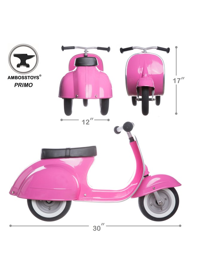 Ambosstoys | primo ride-on toy classics | roze