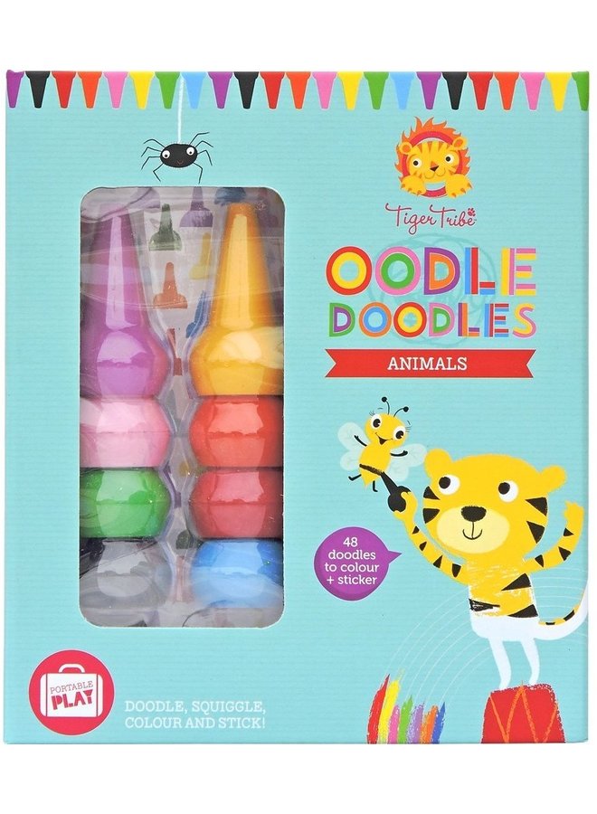 Tiger Tribe | oodle doodle crayon sets | animals