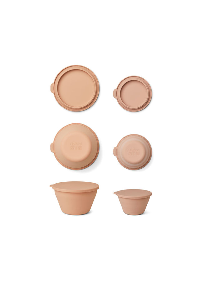 Liewood | dale foldable bowl set | tuscany rose