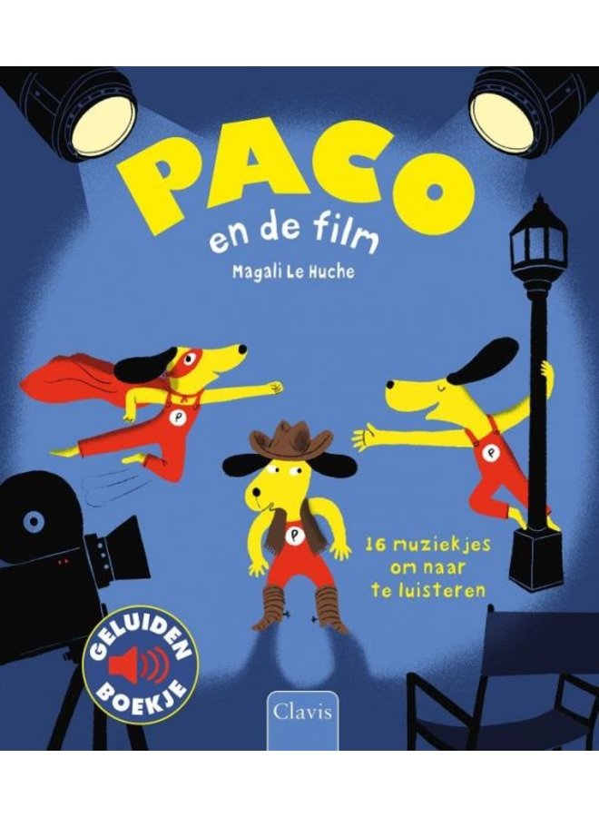 Boeken | paco en de film | geluidenboek | 3+