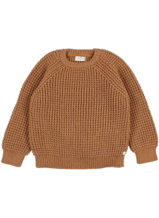 Buho | soft knit jumper | toffee