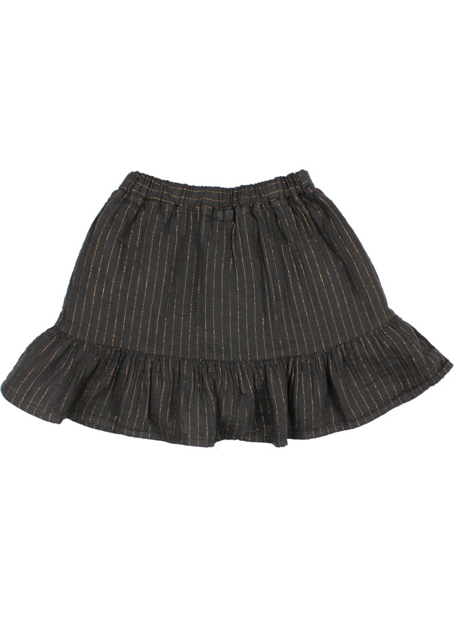 Buho | lurex skirt | antracite