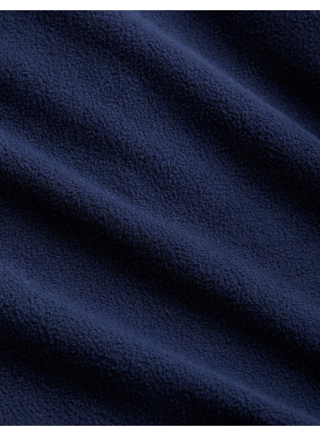 Mini Rodini | microfleece onesie  | navy