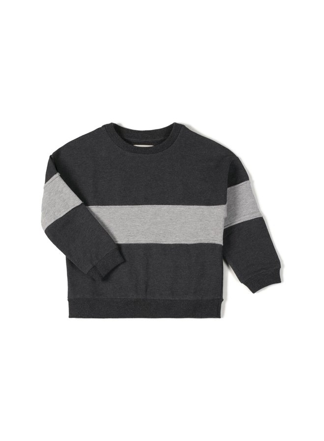 Nixnut | lane sweater | antracite