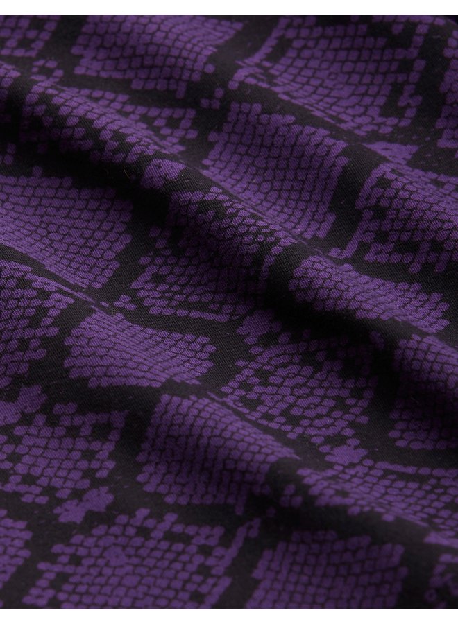 Mini Rodini | snakeskin ls tee  | purple